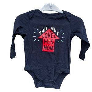 ⭐️⭐️⭐️3 for$12⭐️⭐️⭐️Baby Gap Brannan’s Favorite. Bodysuit Navy Blue Size 18-24